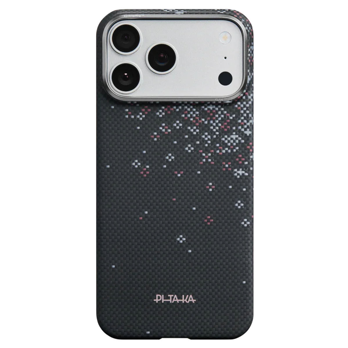 Чехол Pitaka Edge Case with PitaTap for iPhone 17 Pro - Midnight Black (SH1701PM)