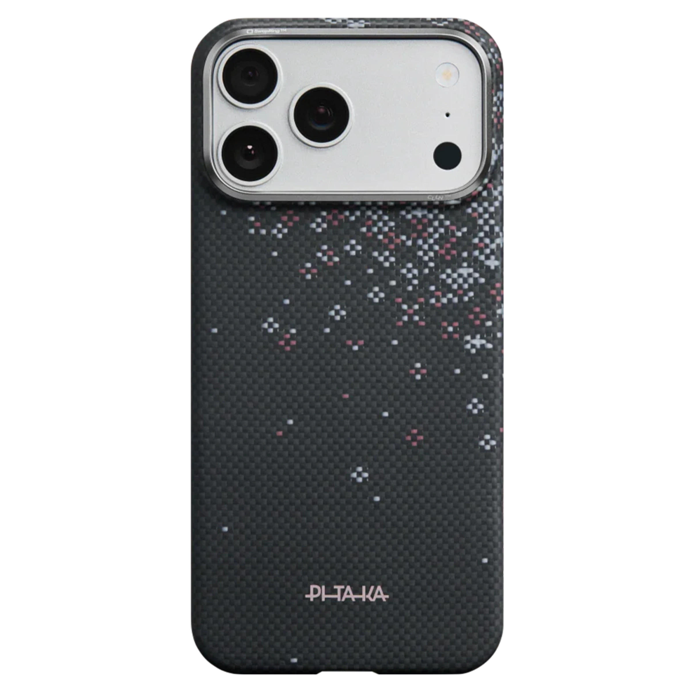 Чехол Pitaka Edge Case with PitaTap for iPhone 17 Pro Max - Midnight Black (SH1701PMM) Чехол Pitaka Edge Case with PitaTap for iPhone 17 Pro Max - Midnight Black (SH1701PMM)