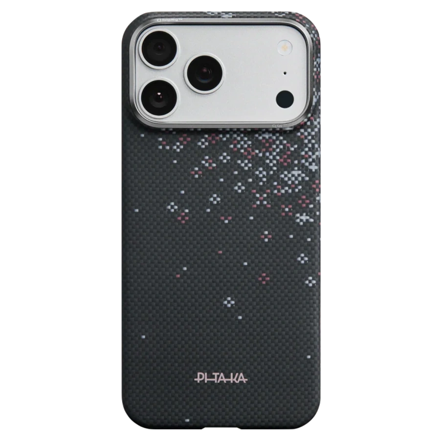 Чехол Pitaka Edge Case with PitaTap for iPhone 17 Pro - Midnight Black (SH1701PM)