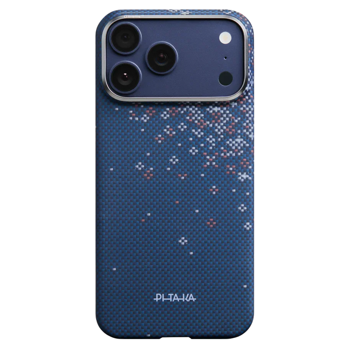 Чехол Pitaka Edge Case with PitaTap for iPhone 17 Pro - Nightfall Blue (SH1701PN)