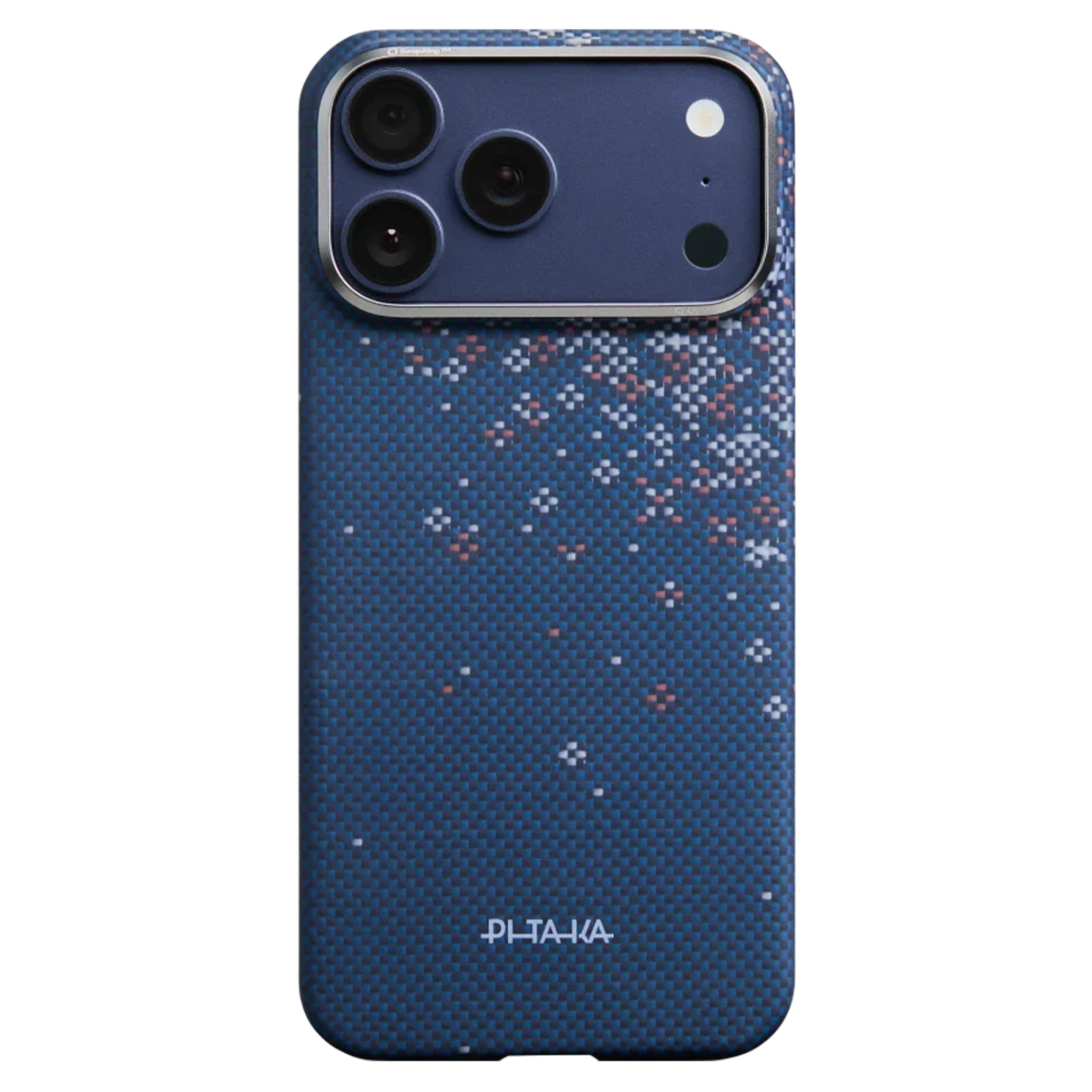 Чехол Pitaka Edge Case with PitaTap for iPhone 17 Pro Max - Nightfall Blue (SH1701PMN) Чехол Pitaka Edge Case with PitaTap for iPhone 17 Pro Max - Nightfall Blue (SH1701PMN)