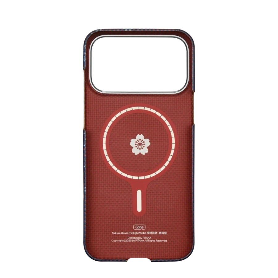 Чехол Pitaka Edge Case with PitaTap for iPhone 17 Pro Max - Twilight Violet (SH1701PMT)