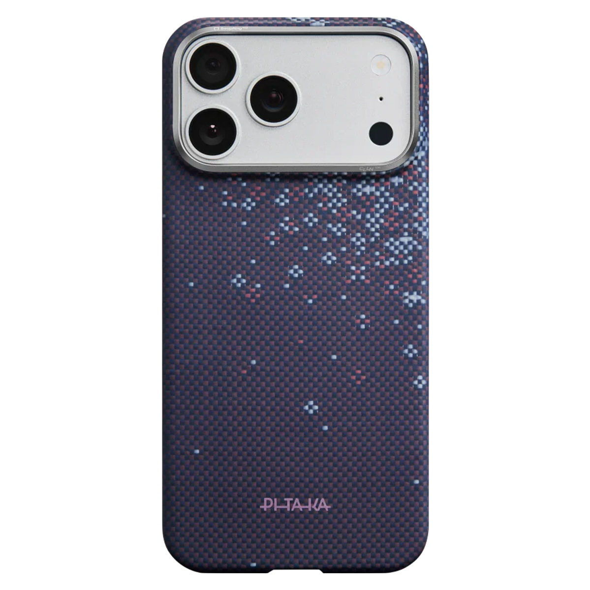 Чехол Pitaka Edge Case with PitaTap for iPhone 17 Pro Max - Twilight Violet (SH1701PMT)
