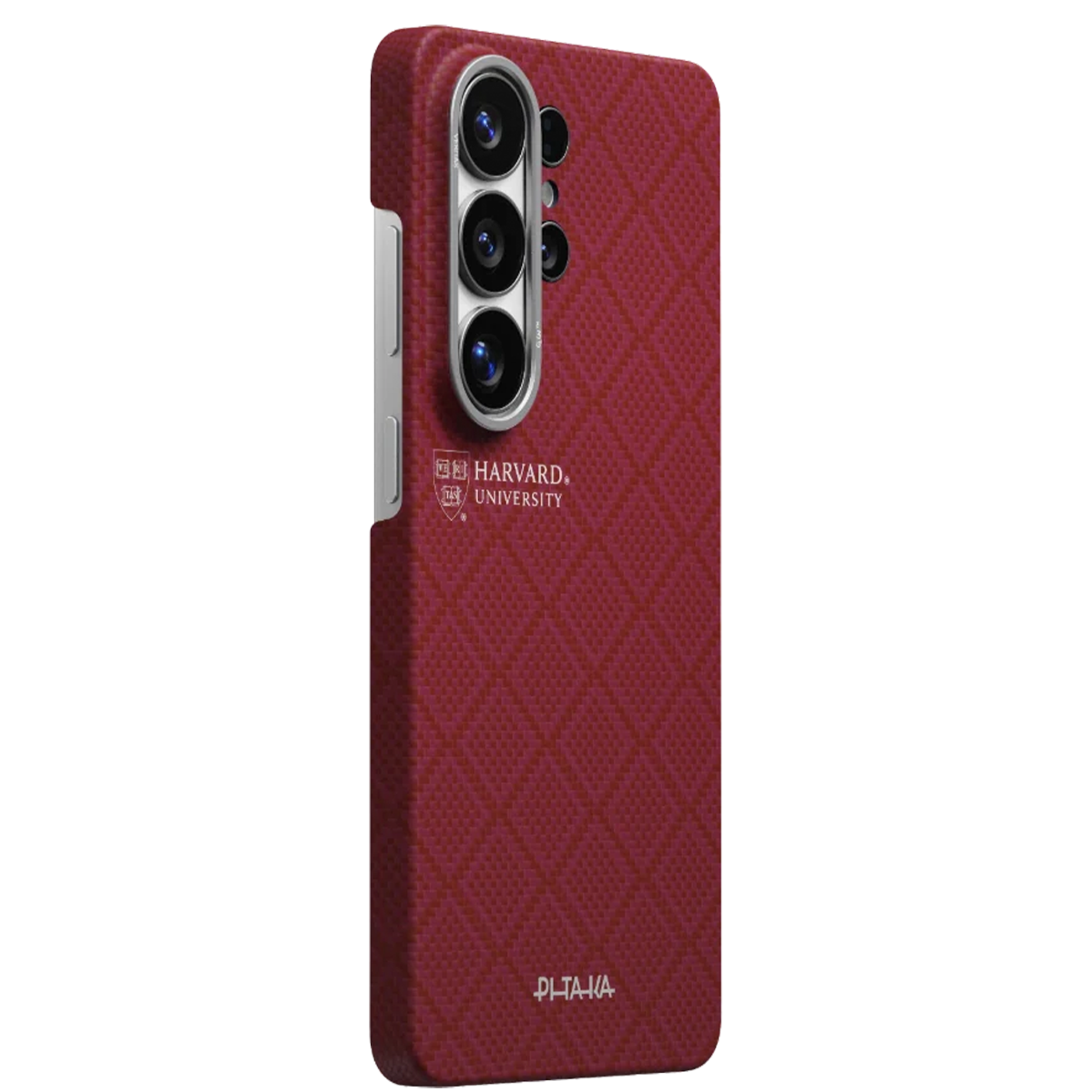 Чехол Pitaka Edge Ultra-Slim Case with Aaron Button for Samsung Galaxy S26 Ultra - Harvard Crimson (PHS2601U)