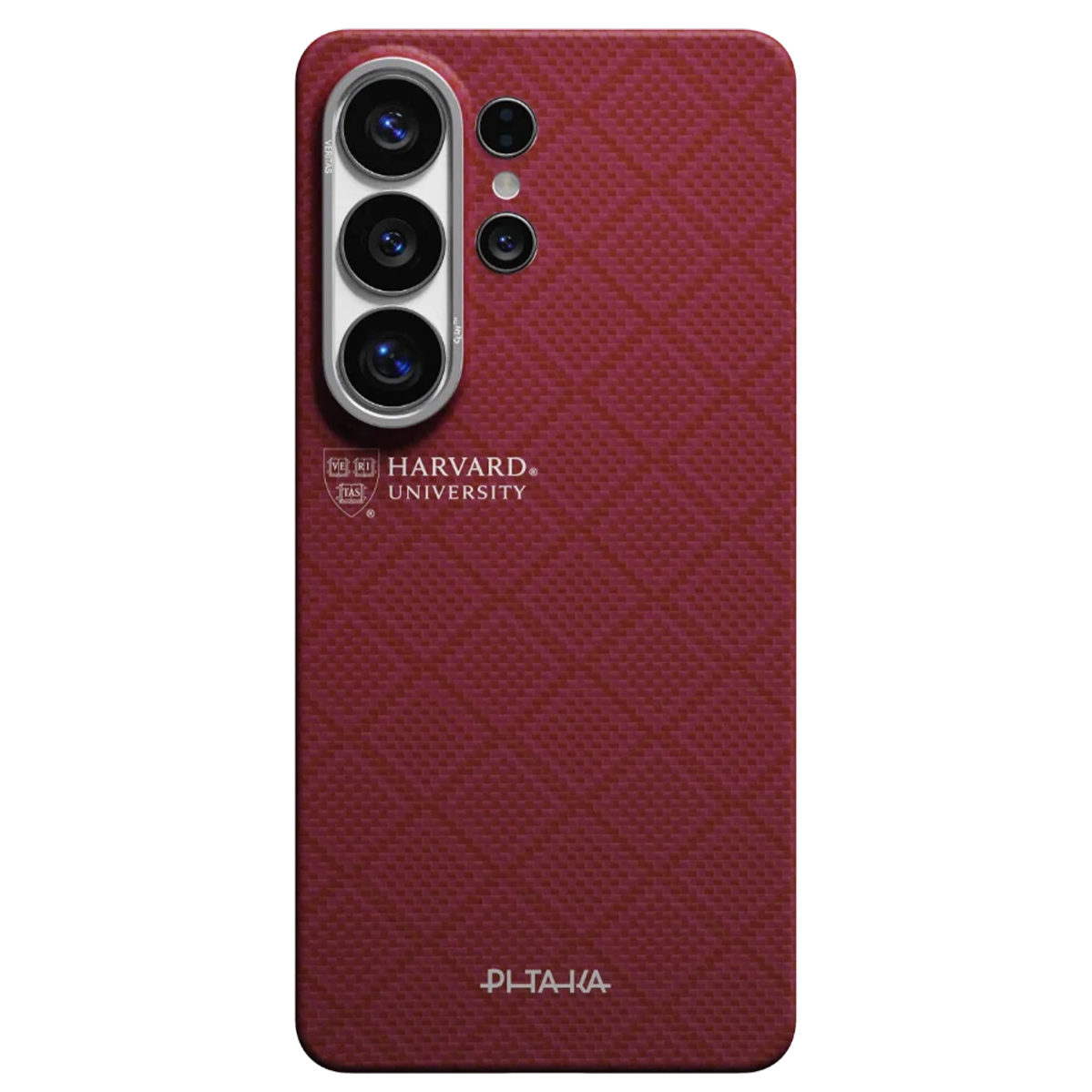 Чехол Pitaka Edge Ultra-Slim Case with Aaron Button for Samsung Galaxy S26 Ultra - Harvard Crimson (PHS2601U)