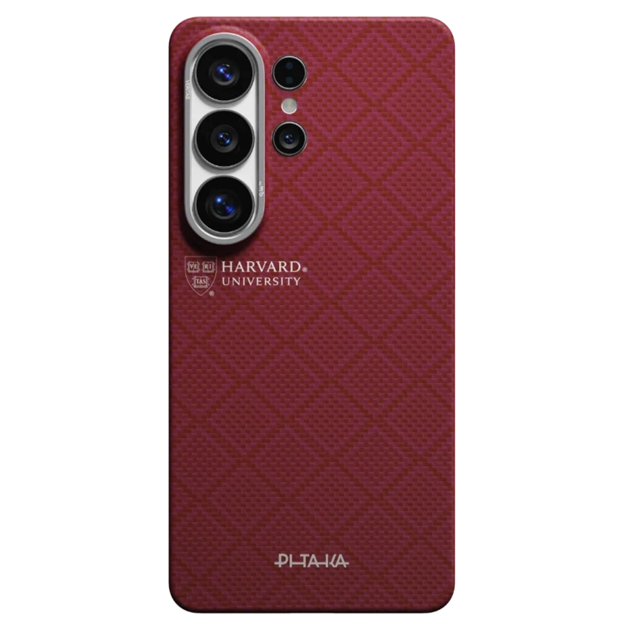 Чехол Pitaka Edge Ultra-Slim Case with Aaron Button for Samsung Galaxy S26 Ultra - Harvard Crimson (PHS2601U)