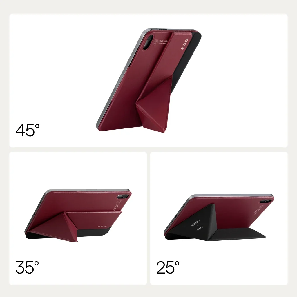 Чохол Pitaka MagEZ Case Folio 3 for iPad mini 6/iPad mini 7 - Harvard Crimson