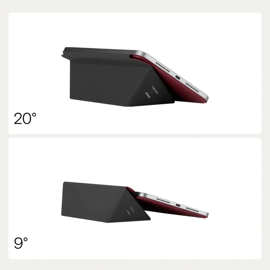 Чохол Pitaka MagEZ Case Folio 3 for iPad mini 6/iPad mini 7 - Harvard Crimson