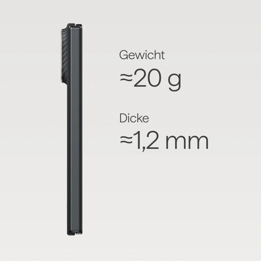 Чохол Pitaka Ultra-Slim Case for Google Pixel 11 Pro Fold - 600D Black/Grey [Twill]