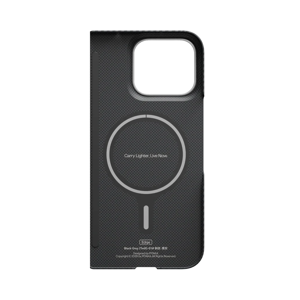 Чохол Pitaka Ultra-Slim Case for Google Pixel 11 Pro Fold - 600D Black/Grey [Twill]