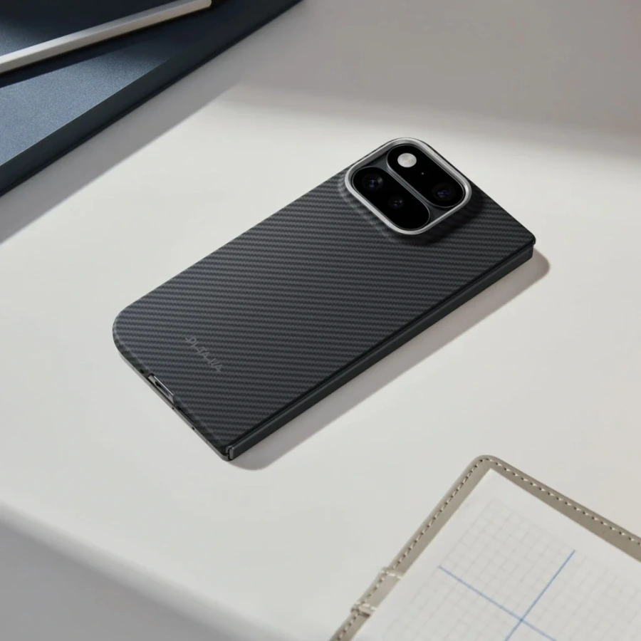 Чохол Pitaka Ultra-Slim Case for Google Pixel 11 Pro Fold - 600D Black/Grey [Twill]