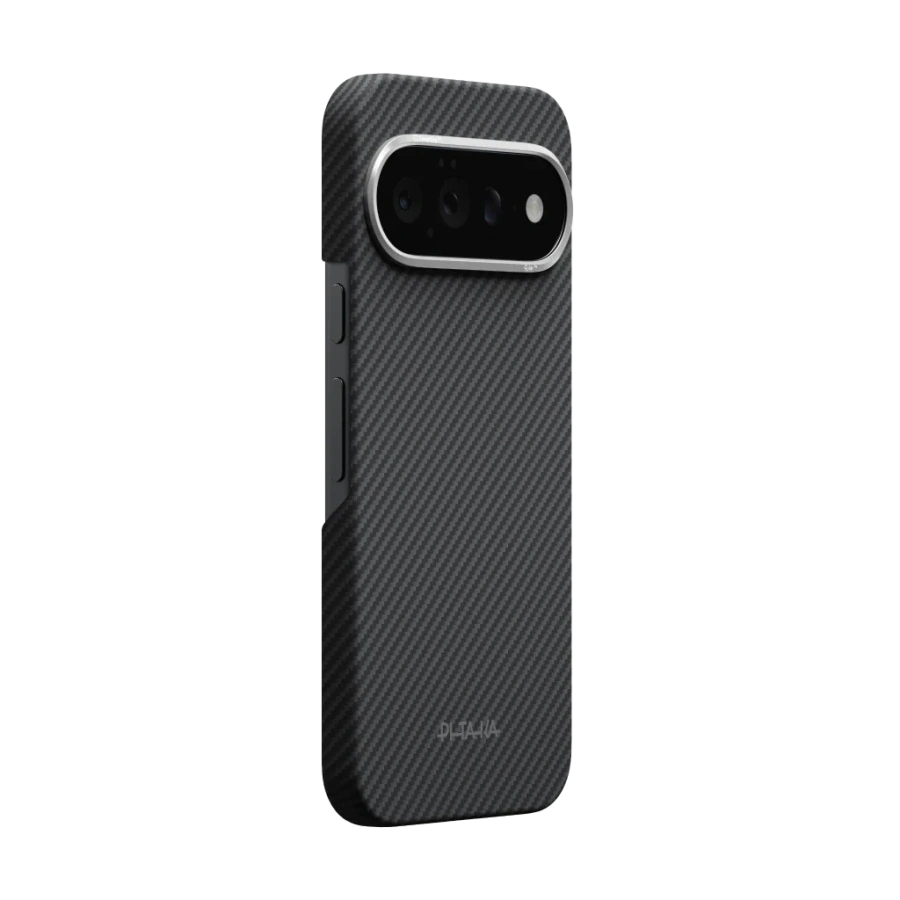 Чохол Pitaka Ultra-Slim Case with Aaron Button for Google Pixel 11 - 600D Black/Grey [Twill]