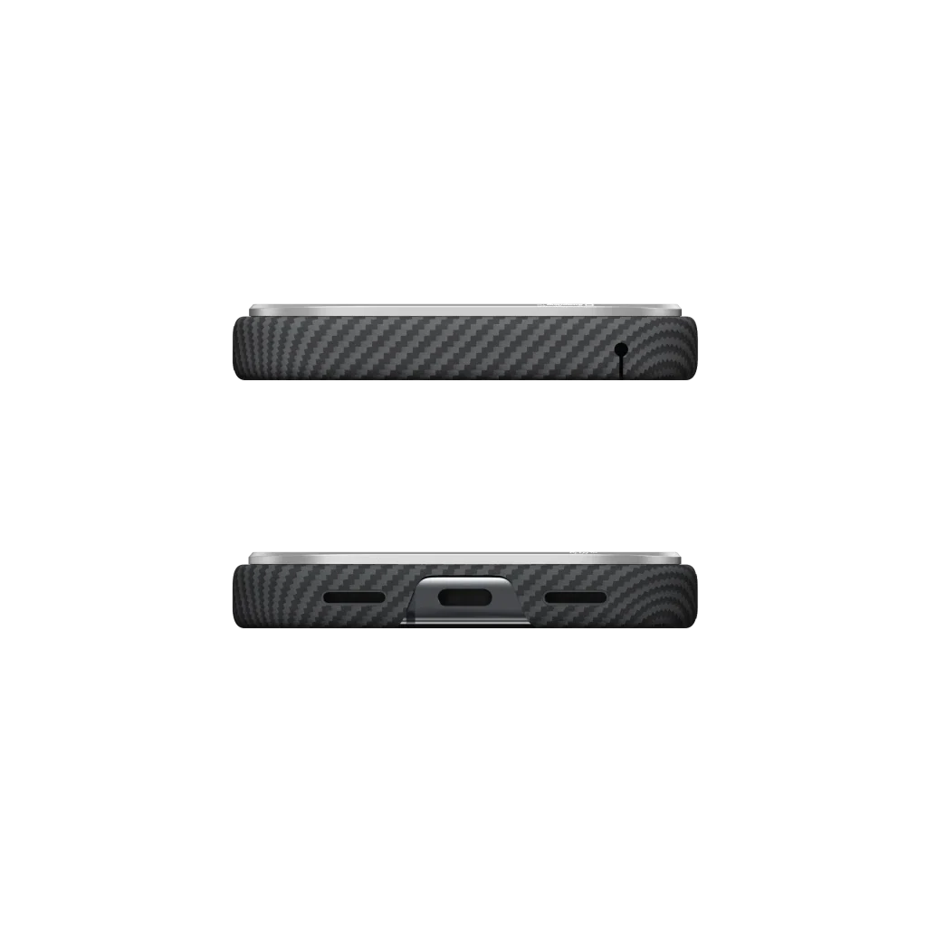 Чохол Pitaka Ultra-Slim Case with Aaron Button for Google Pixel 11 - 600D Black/Grey [Twill]