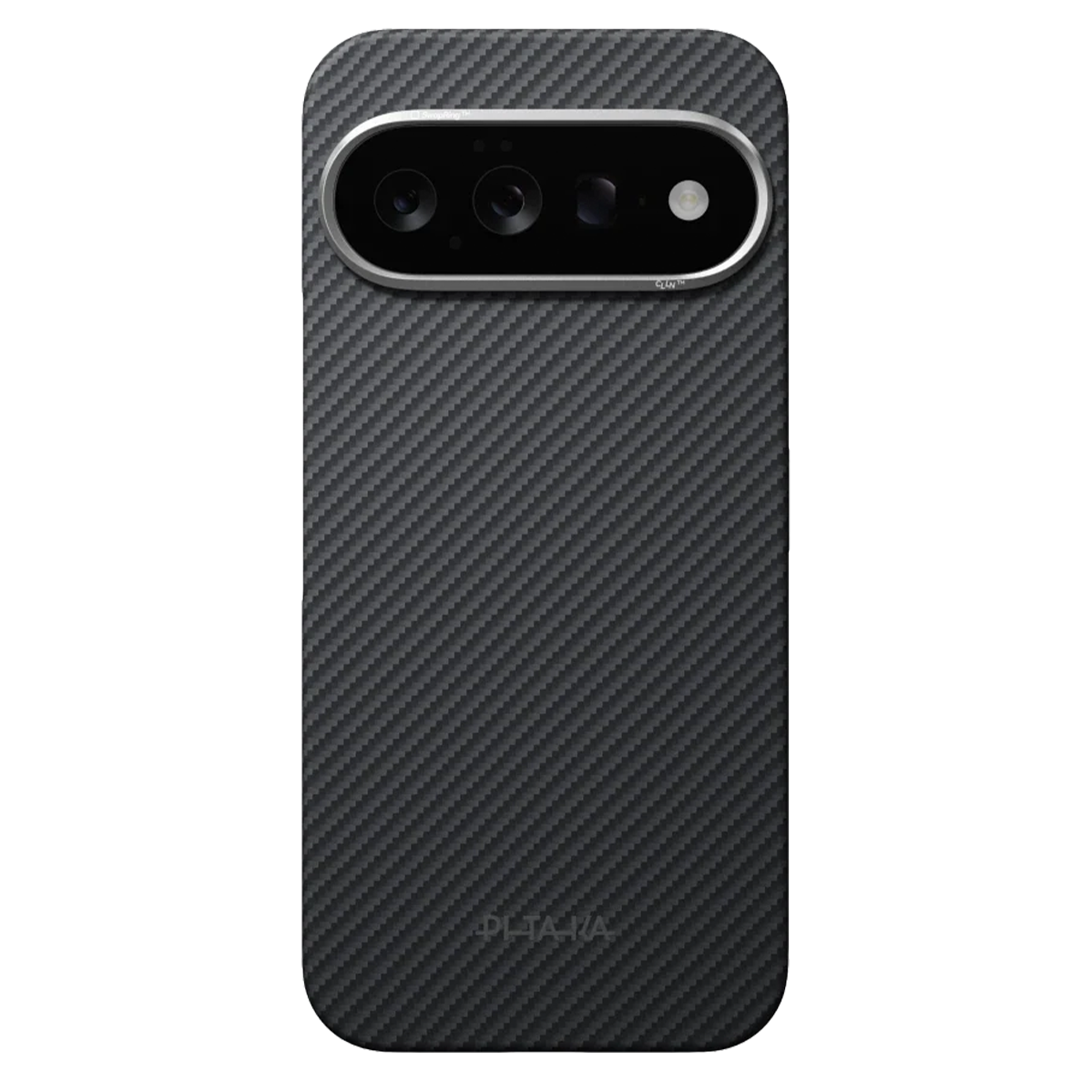 Чохол Pitaka Ultra-Slim Case with Aaron Button for Google Pixel 11 - 600D Black/Grey [Twill]