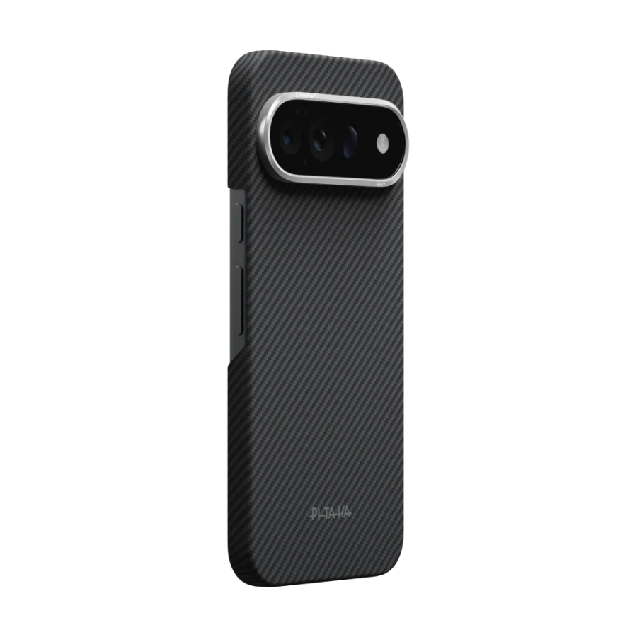 Чохол Pitaka Ultra-Slim Case with Aaron Button for Google Pixel 11 Pro - 600D Black/Grey [Twill]