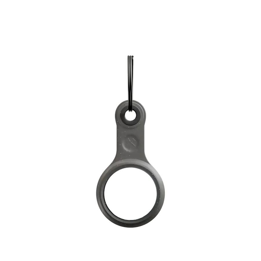 Эко-брелок с кольцом Woodcessories Bio Case Black для AirTag (13847)