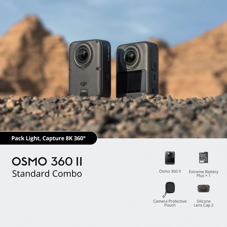 Екшн-камера DJI Osmo 360 II Action Camera [Standard Combo]