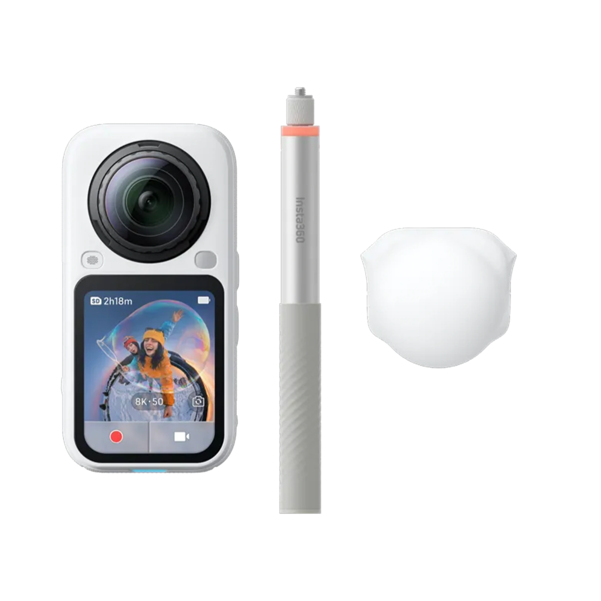 Экшн-камера Insta360 X6 Get-Set Bundle - Arctic White