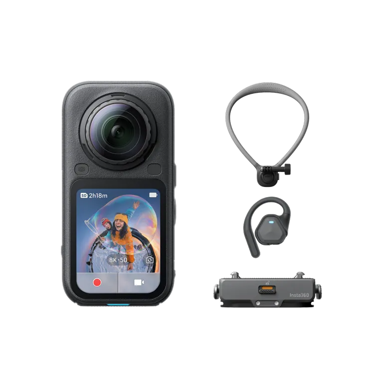 Экшн-камера Insta360 X6 POV Bundle - Midnight Black