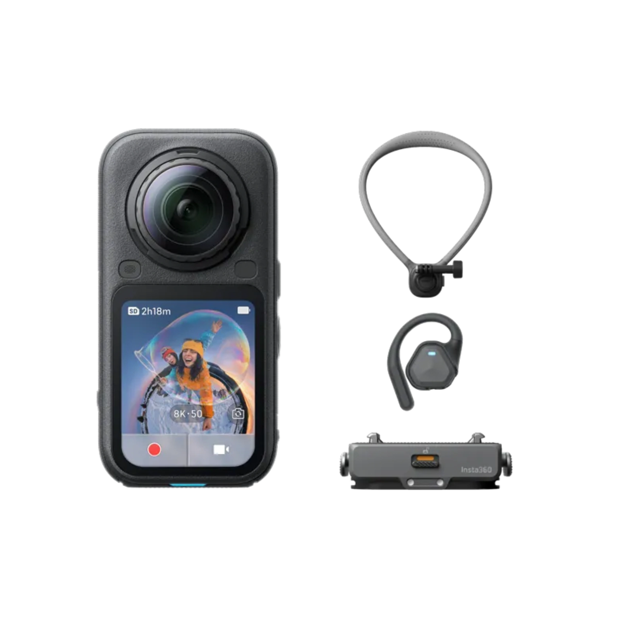 Экшн-камера Insta360 X6 POV Bundle - Midnight Black Экшн-камера Insta360 X6 POV Bundle - Midnight Black