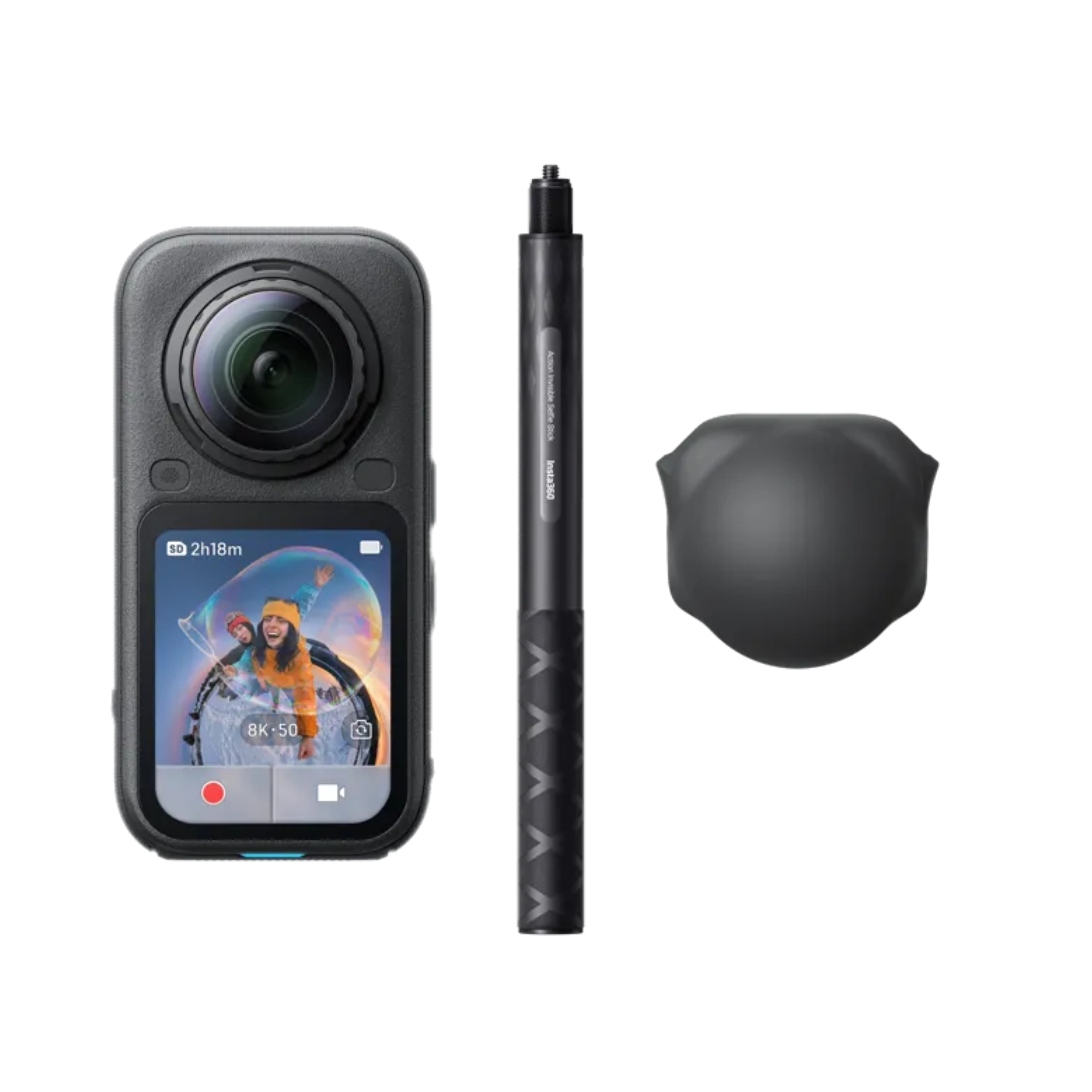 Экшн-камера Insta360 X6 Snowboard Bundle - Midnight Black