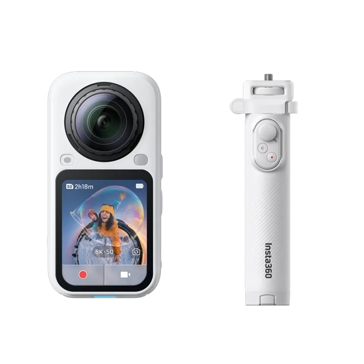 Экшн-камера Insta360 X6 Travel Bundle - Arctic White
