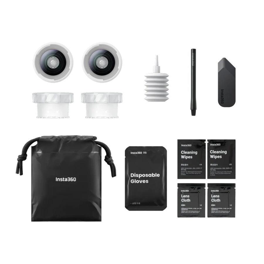 Комплект змінних об'єктивів Insta360 X6 Replacement Lens Kit - Double Lens (CINSBBXC-02)