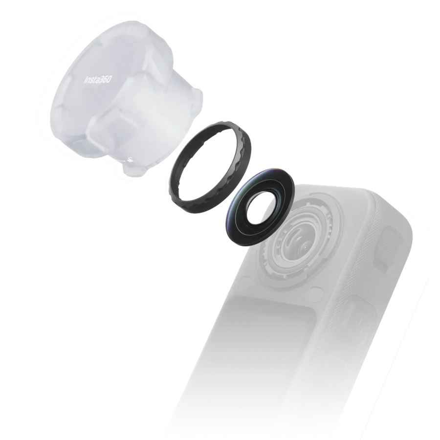 Комплект змінних об'єктивів Insta360 X6 Replacement Lens Kit - Double Lens (CINSBBXC-02)