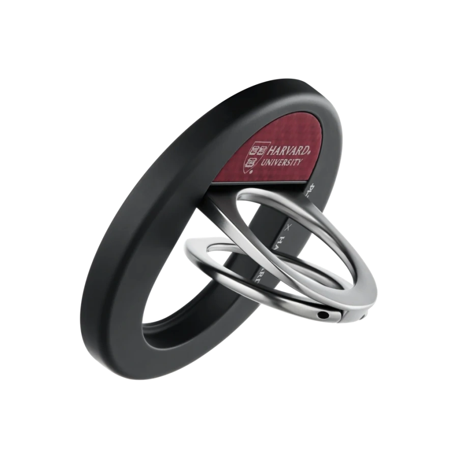 Магнитное кольцо-подставка для телефона Pitaka MagEZ Grip 3 - Harvard Crimson (MGP2601)