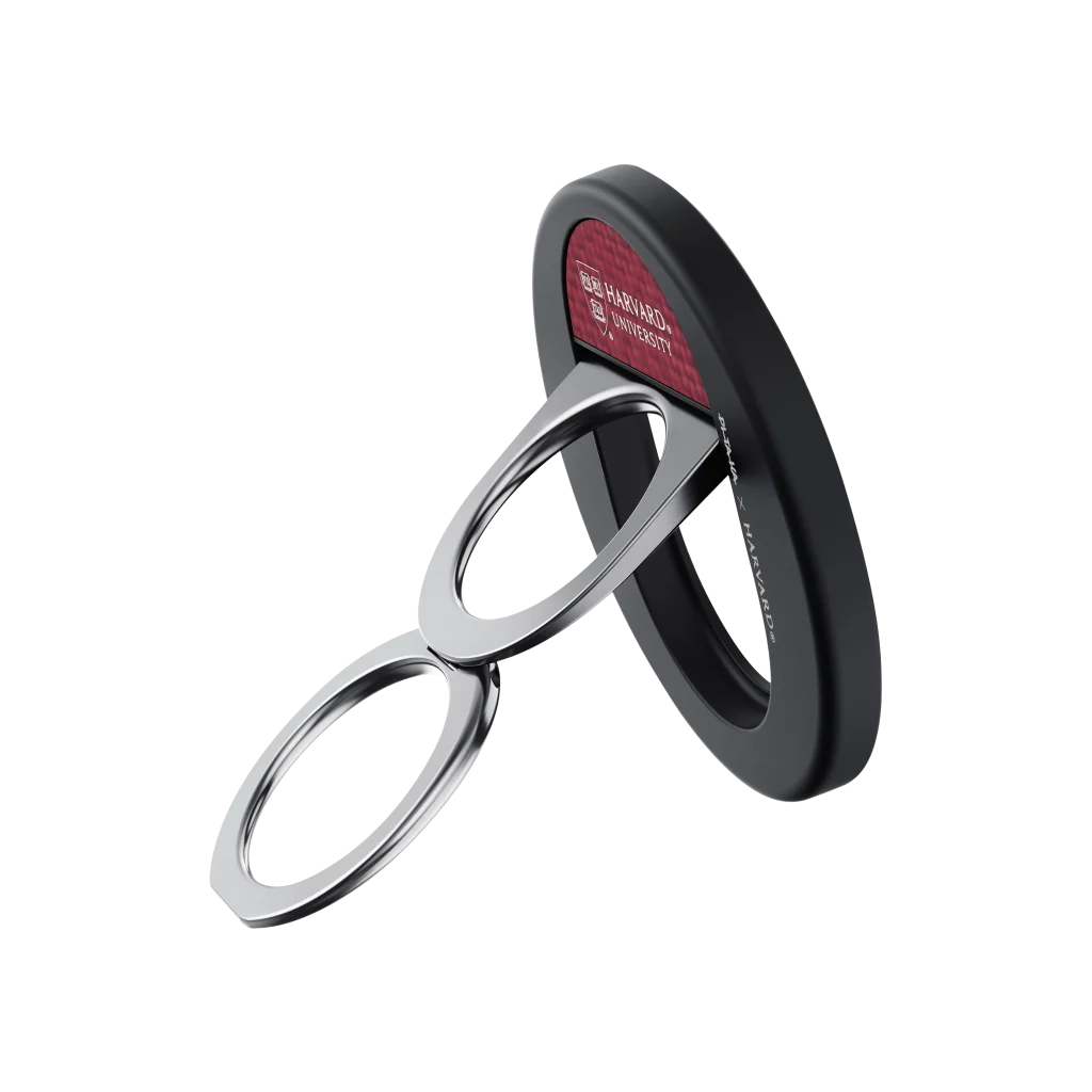 Магнитное кольцо-подставка для телефона Pitaka MagEZ Grip 3 - Harvard Crimson (MGP2601)