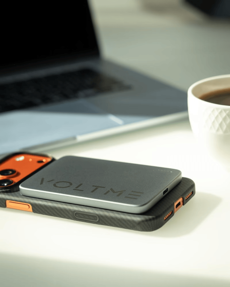 Магнітний павербанк VOLTME Hypercore Air 5K A05W Wireless 5000mAh - Dark Grey (B3055)