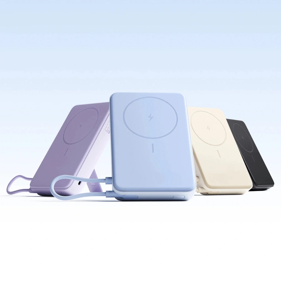 Магнітний павербанк Xiaomi Magnetic Wireless 10000mAh 15W - Black (BHR08P9GL)