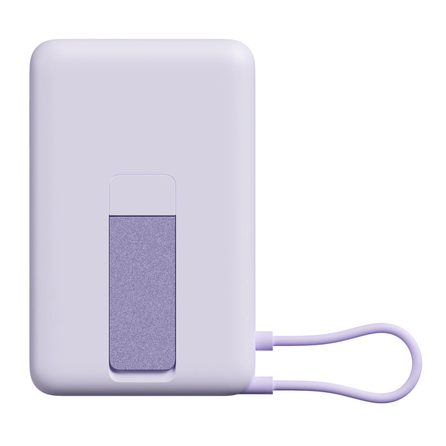 Магнітний павербанк Xiaomi Magnetic Wireless 10000mAh 15W - Purple (BHR08PAGL)