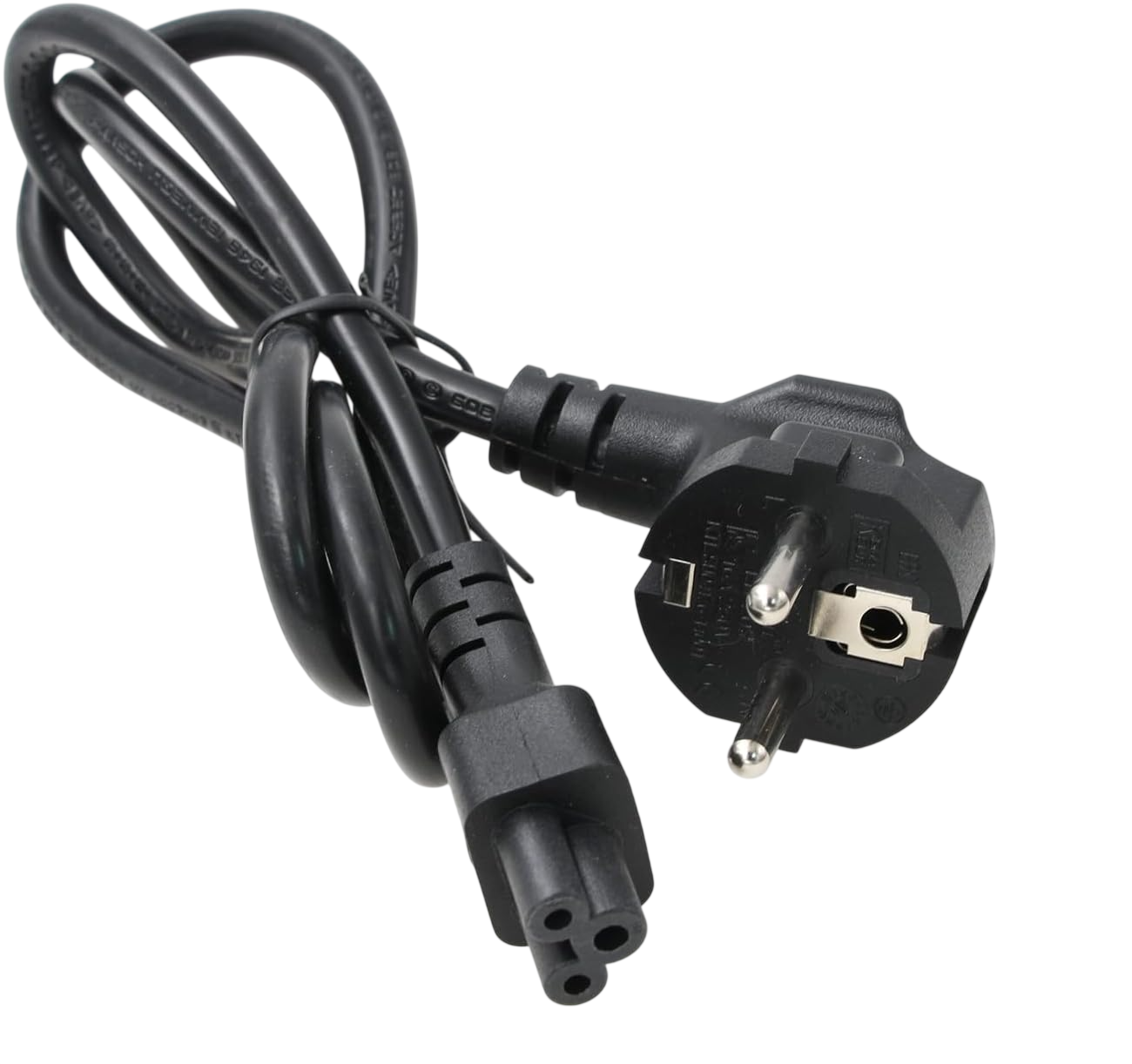 Мережевий кабель живлення IEC C5 220V 1.2m з євровилкою [Mickey Mouse / Міккі Маус]