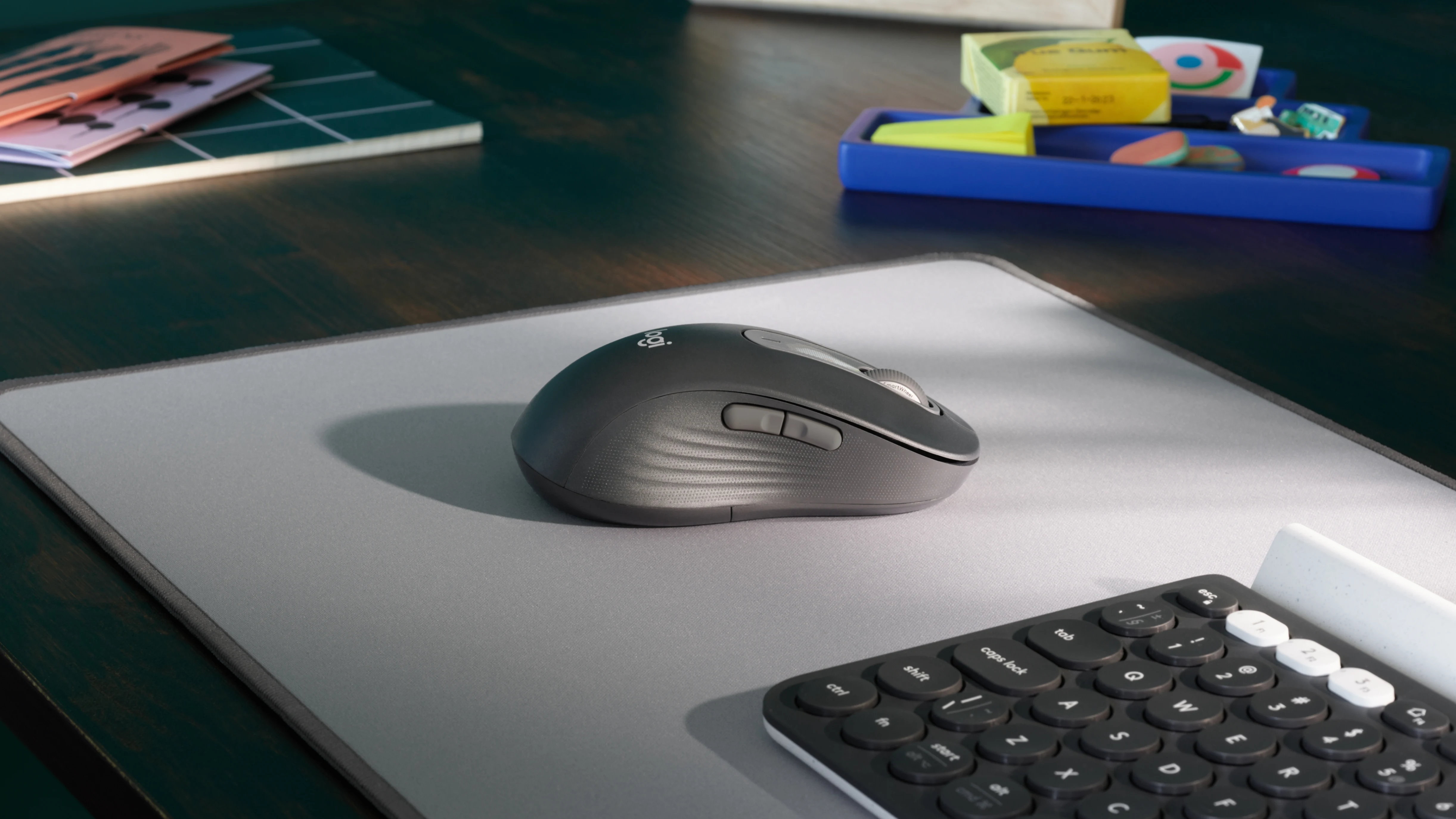 Миша Logitech Signature M650 L LEFT Wireless Mouse - Graphite (910-006239)