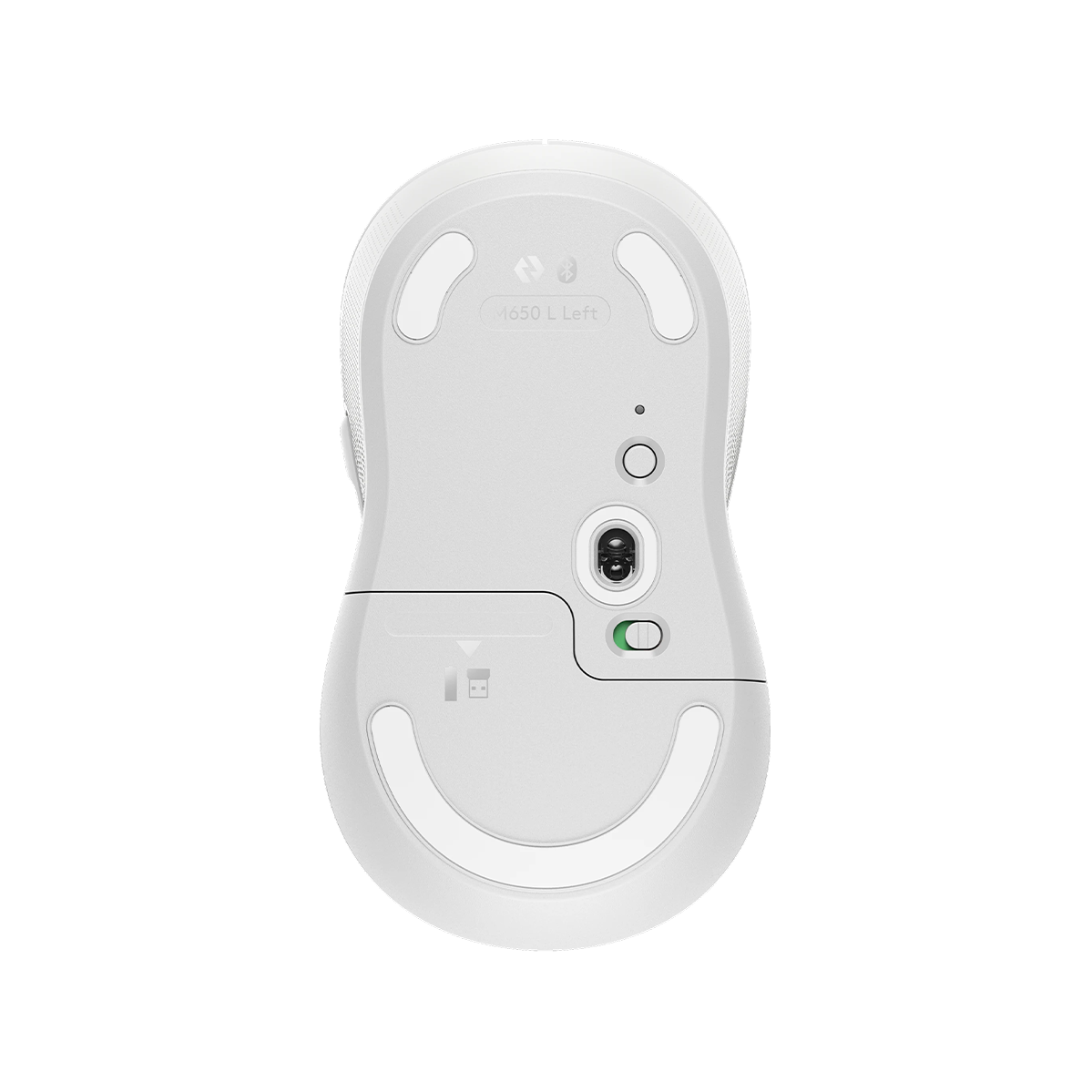 Миша Logitech Signature M650 L LEFT Wireless Mouse - Off-White (910-006240)