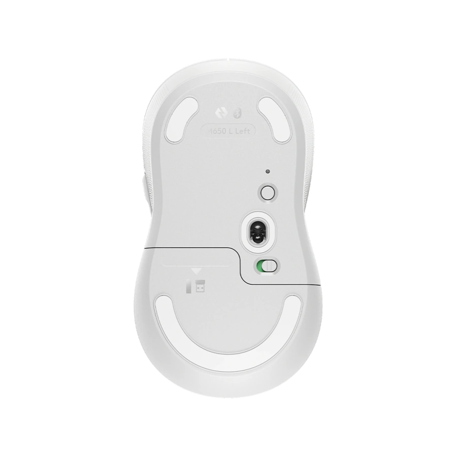 Миша Logitech Signature M650 L LEFT Wireless Mouse - Off-White (910-006240)
