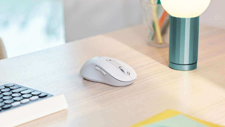 Миша Logitech Signature M650 L LEFT Wireless Mouse - Off-White (910-006240)