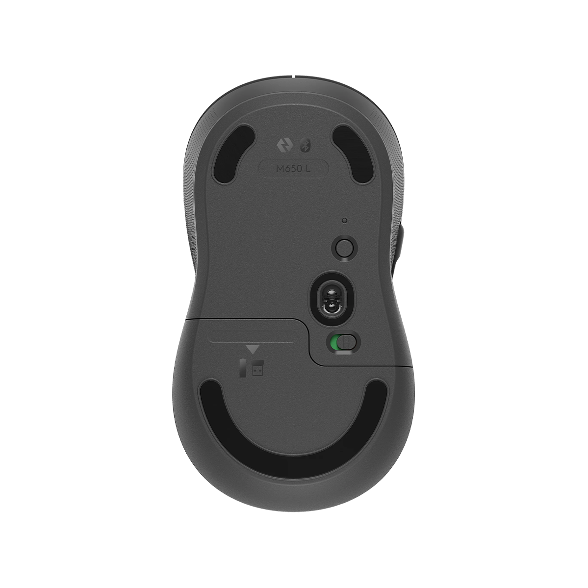 Мышь Logitech Signature M650 L Wireless Mouse - Graphite (910-006236)