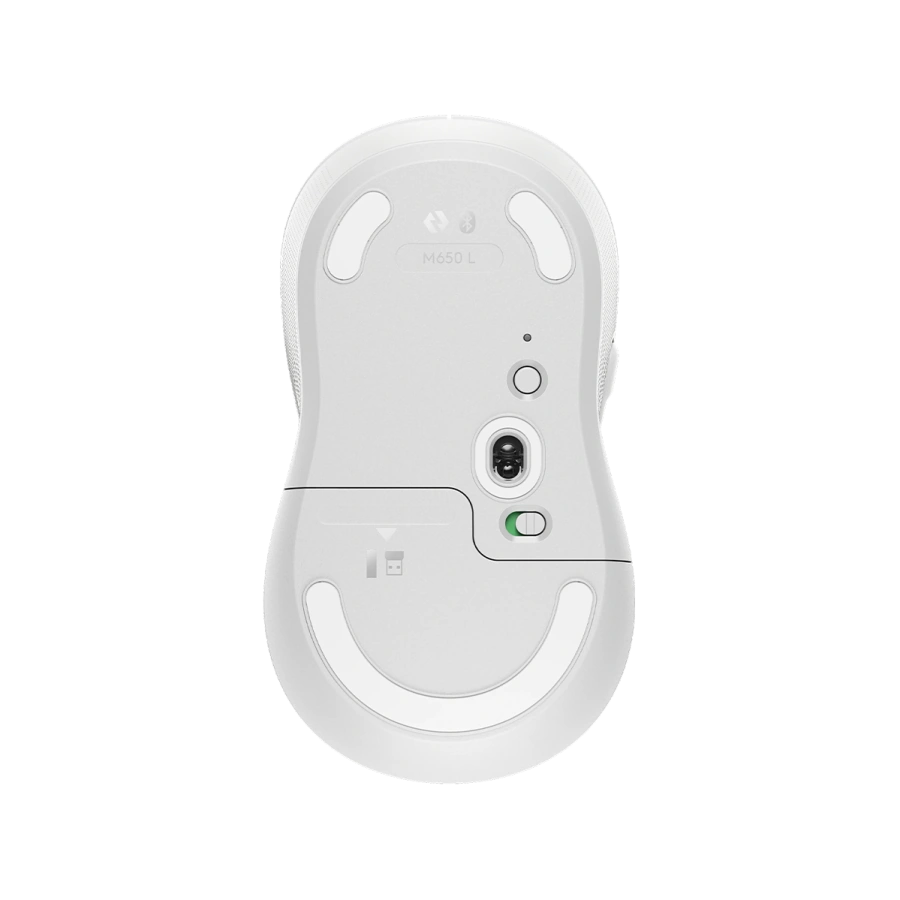 Мышь Logitech Signature M650 L Wireless Mouse - Off-White (910-006238)
