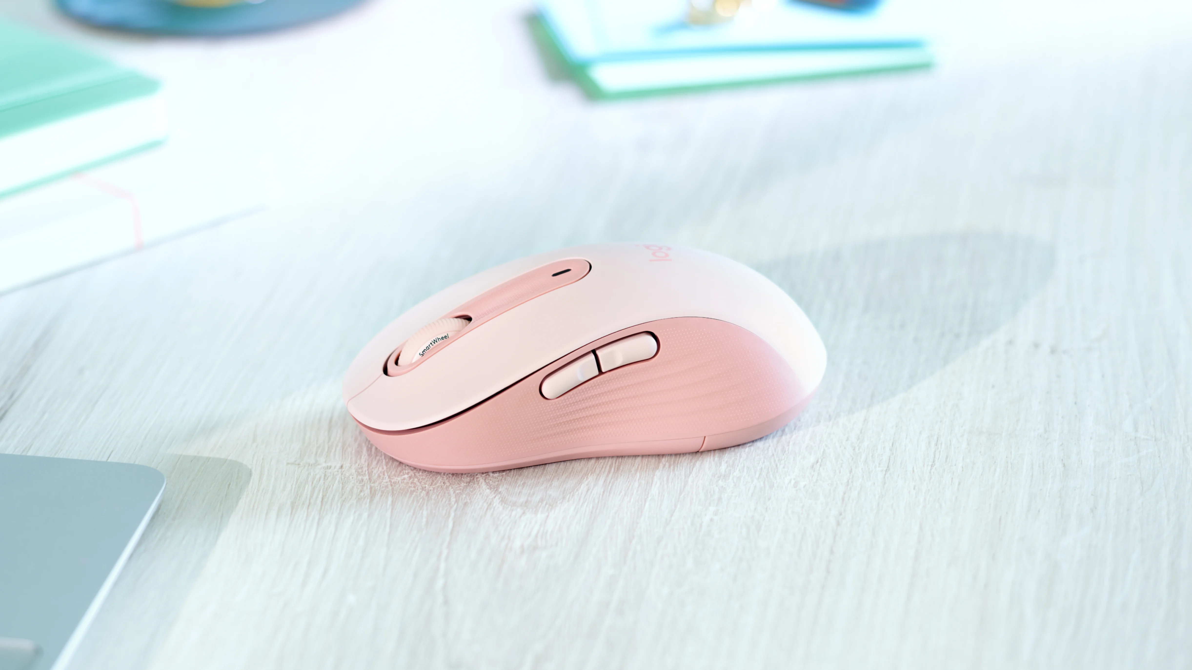 Мышь Logitech Signature M650 L Wireless Mouse - Rose (910-006237)