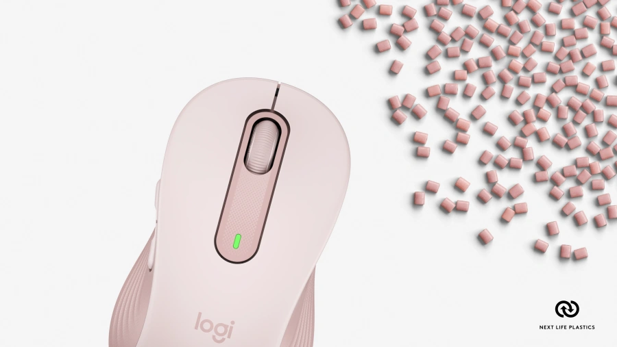 Мышь Logitech Signature M650 L Wireless Mouse - Rose (910-006237)