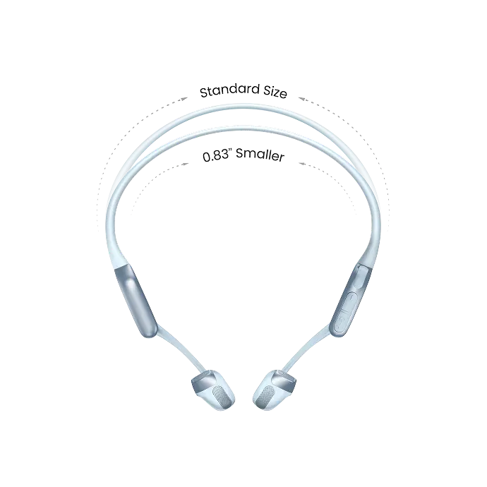 Наушники Shokz OpenRun Pro 2 Mini Open-Ear Bone Conduction Sports Headphones - Blue (S821-MN-BL)