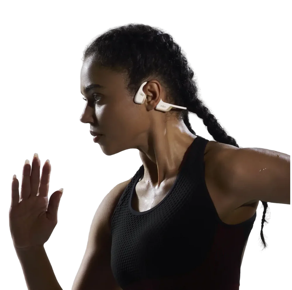 Навушники Shokz OpenRun Pro 2 Mini Open-Ear Bone Conduction Sports Headphones - Lunar White (S821-MN-LW)