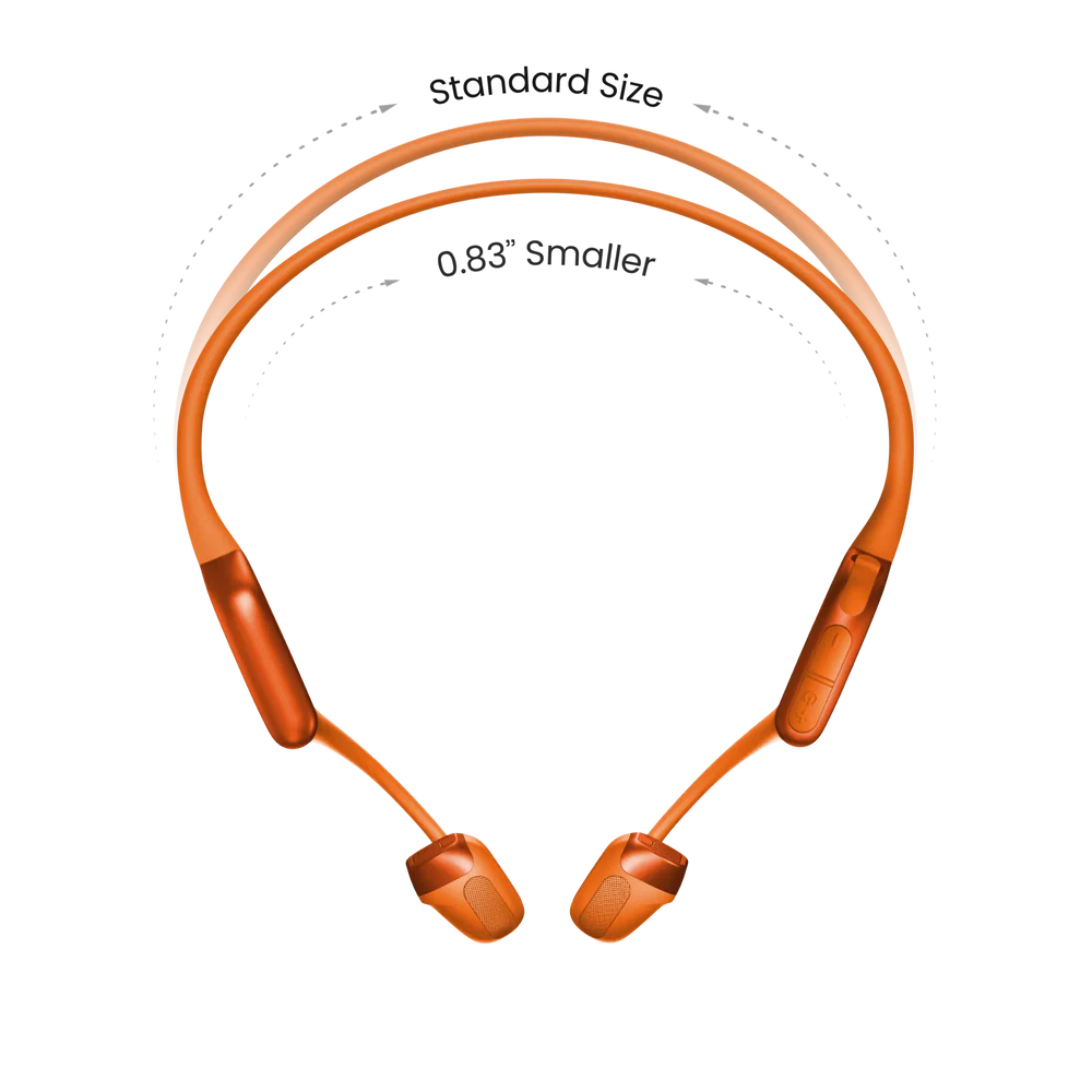 Навушники Shokz OpenRun Pro 2 Mini Open-Ear Bone Conduction Sports Headphones - Orange (S821-MN-OR)