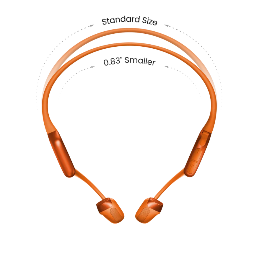 Навушники Shokz OpenRun Pro 2 Mini Open-Ear Bone Conduction Sports Headphones - Orange (S821-MN-OR)