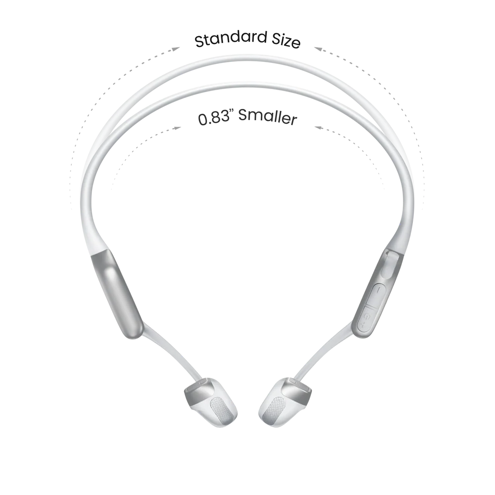Наушники Shokz OpenRun Pro 2 Mini Open-Ear Bone Conduction Sports Headphones - Silver (S821-MN-SR)