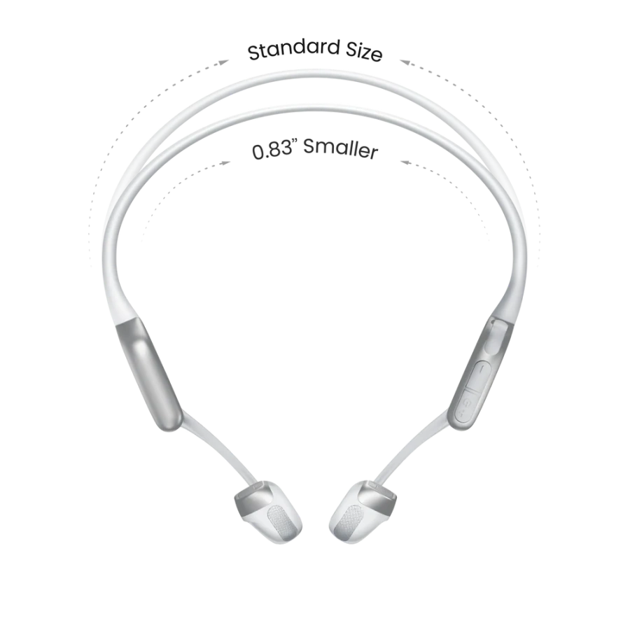Наушники Shokz OpenRun Pro 2 Mini Open-Ear Bone Conduction Sports Headphones - Silver (S821-MN-SR)