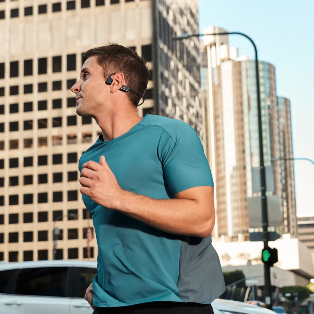 Наушники Shokz OpenRun Pro 2 Mini Open-Ear Bone Conduction Sports Headphones - Silver (S821-MN-SR)
