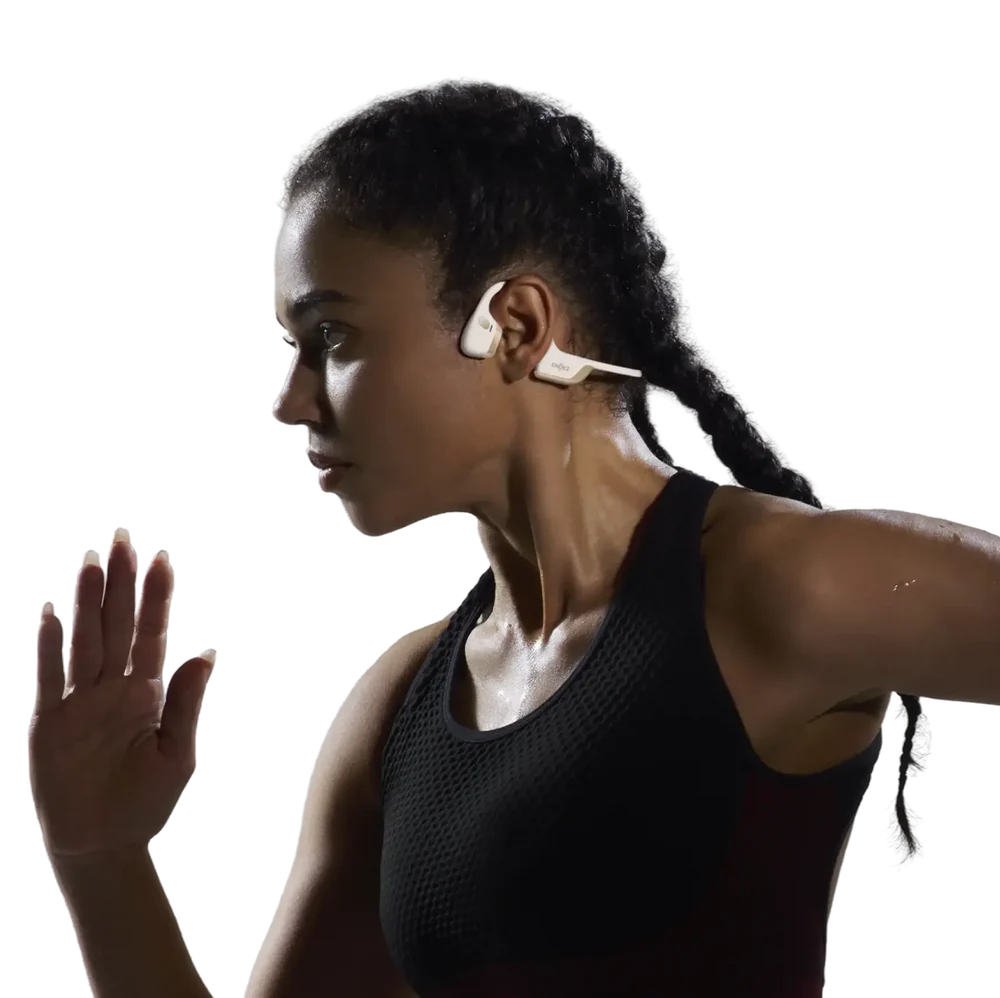 Наушники Shokz OpenRun Pro 2 Open-Ear Bone Conduction Sports Headphones - Lunar White (S820-ST-LW)